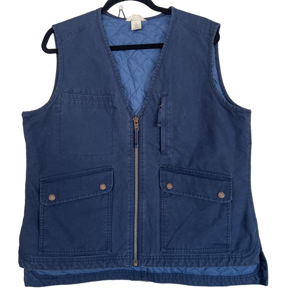 Duluth Trading Co Women's Can-Do Canvas Vest - Picture 4 of 9